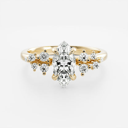 Marquise: Cluster Lab Grown Diamond