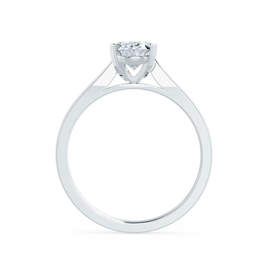 1.20 CT Round Shaped Moissanite Solitaire Engagement Ring