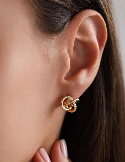 Knot Stud Earrings