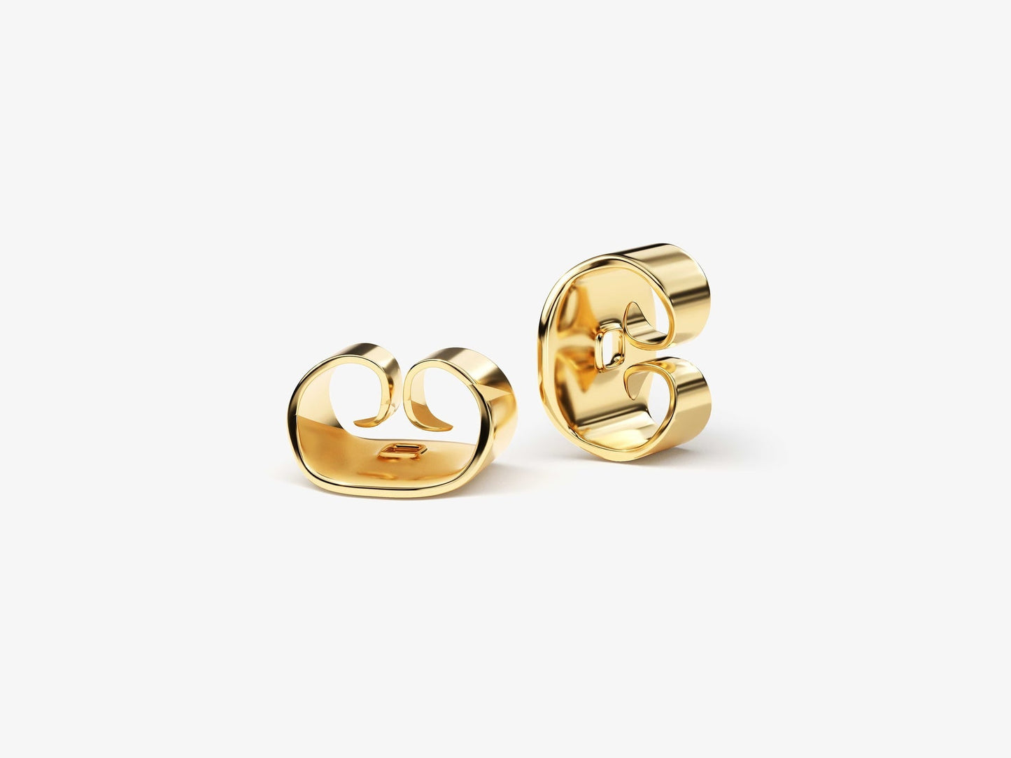 0.75 TCW Round Cut Stud Moissanite Earrings