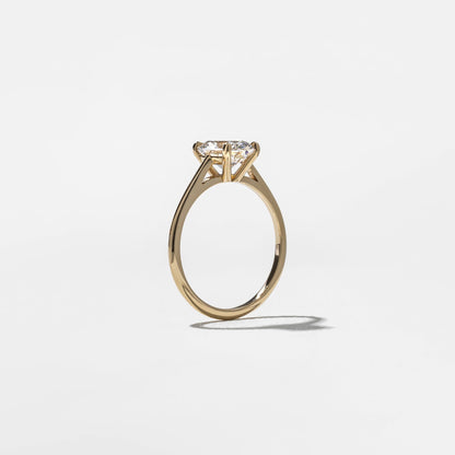 Oval Lab Grown Diamond Solitaire Engagement Ring