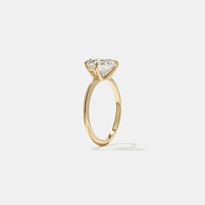 Pear Lab Grown Diamond Solitaire Engagement Ring