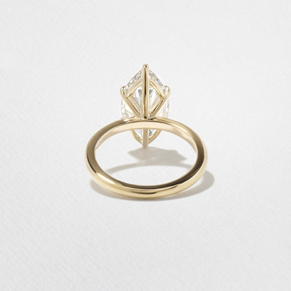 Marquise Lab Grown Diamond Solitaire Engagement Ring