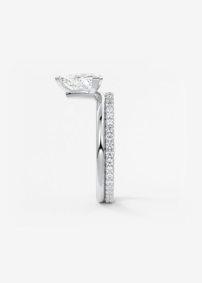 Trillion Solitaire Lab Grown Diamond Engagement Ring